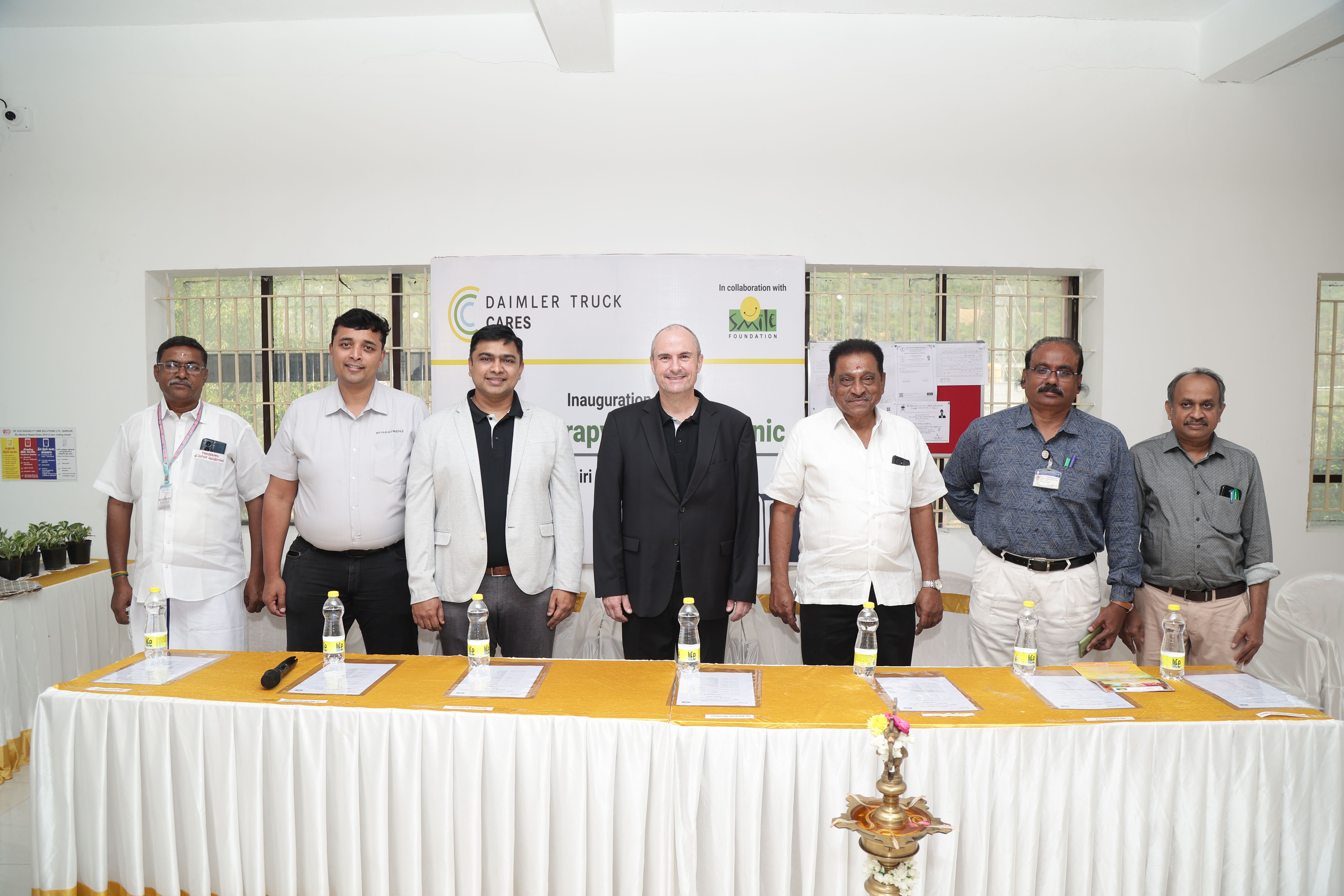 Inauguration of Community Health Clinic for Truckers and Residents in Sankagiri, Salem