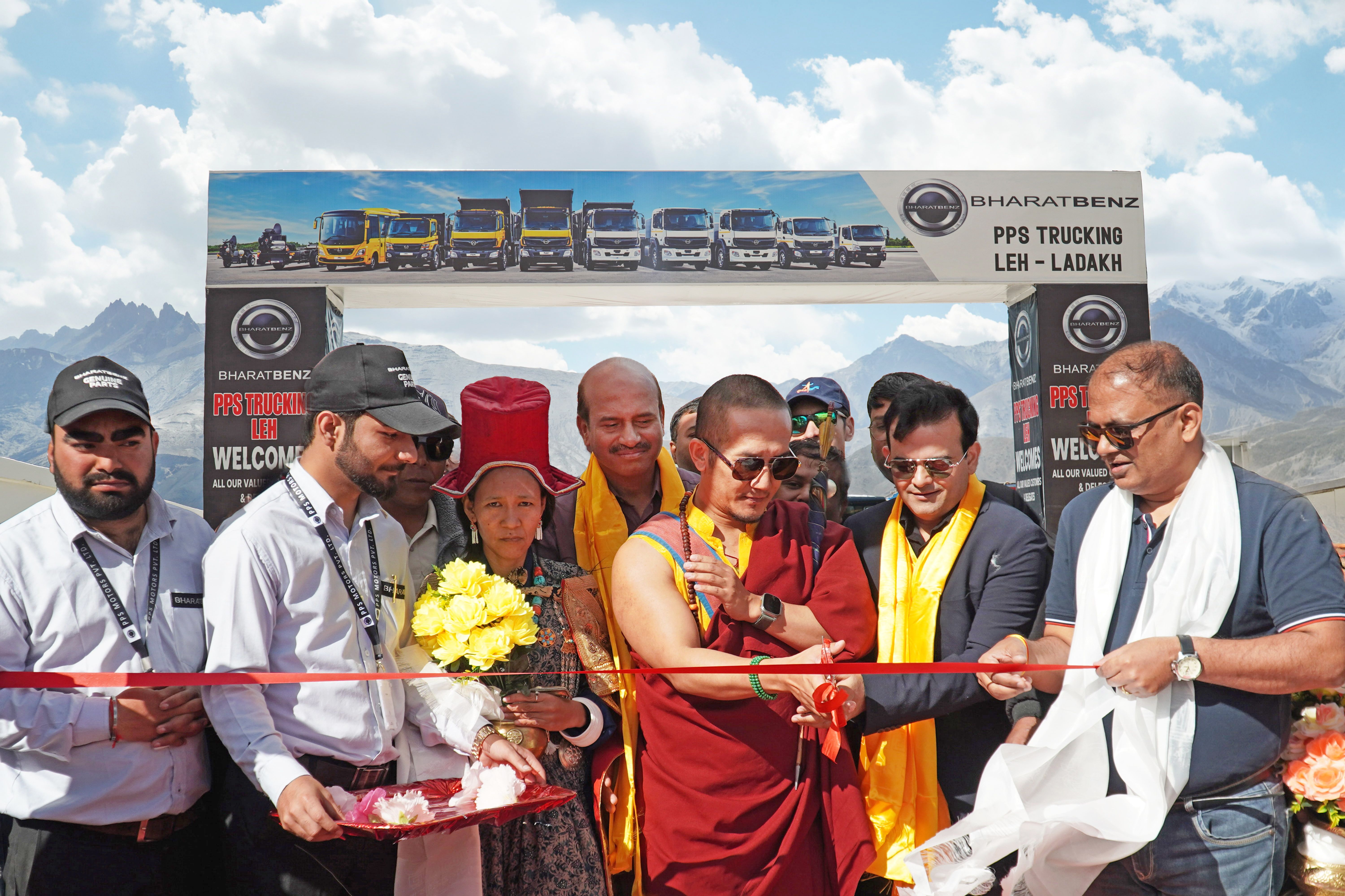BharatBenz Inaugurates India’s Highest-Altitude Workshop at Leh-Ladakh in Collaboration with PPS Trucking BharatBenz Inaugurates India’s Highest-Altitude Workshop at Leh-Ladakh in Collaboration with PPS Trucking